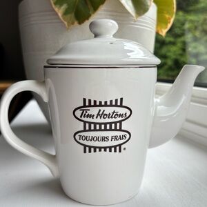 Tim Hortons Always Fresh tea pot